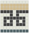Ginkgo Tree Border Module #2 - 3/4&quot; square