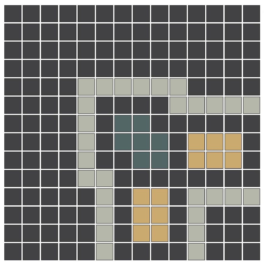 Gatsby Outside Corner - 3/4&quot; square