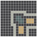 Gatsby Outside Corner - 3/4&quot; square