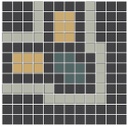 Gatsby Inside Corner - 3/4&quot; square
