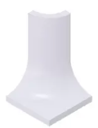 Series 15 - 3&quot; soft radius cove/base - outside corner