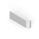 2&quot; x 6&quot; radius bullnose - short