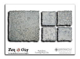 [XKJTSD06] Sample Card - Miyabi Torn Edge Mosaic (Icy Blue)