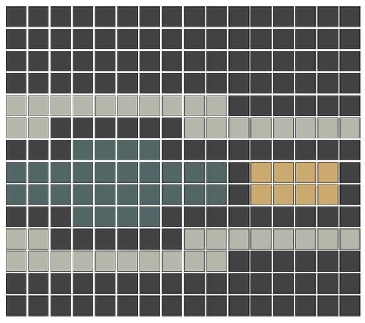 [SMPPGY0A] Gatsby Border Module - 3/4" square