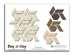 [XKJTS102] Sample Card - Henro Weave Lattice 1 color